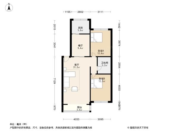 惠民小区户型图