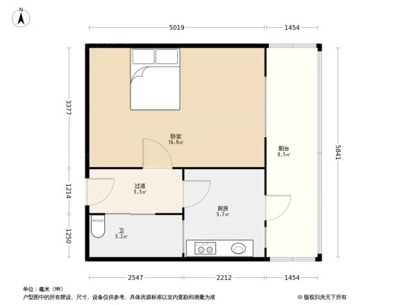 和兴路小区户型图