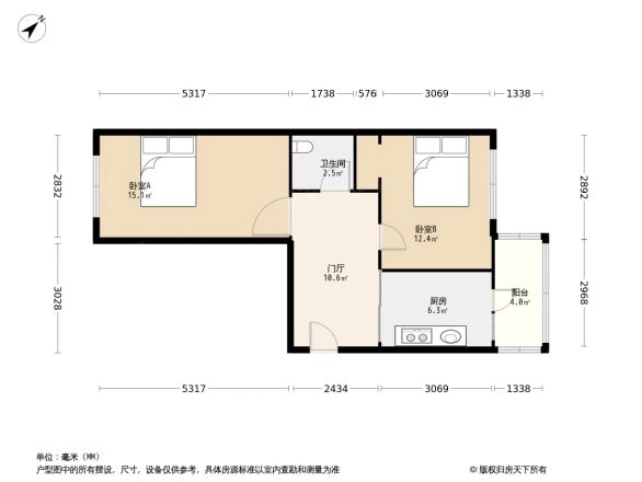 建国怡园小区户型图