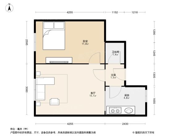 和兴路小区户型图