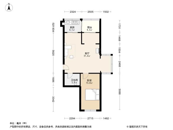 长安小区户型图