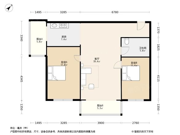 汇龙鑫阁户型图