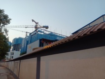 荣盛锦绣学府在建工地