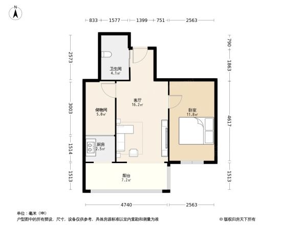 绿波东关一品户型图