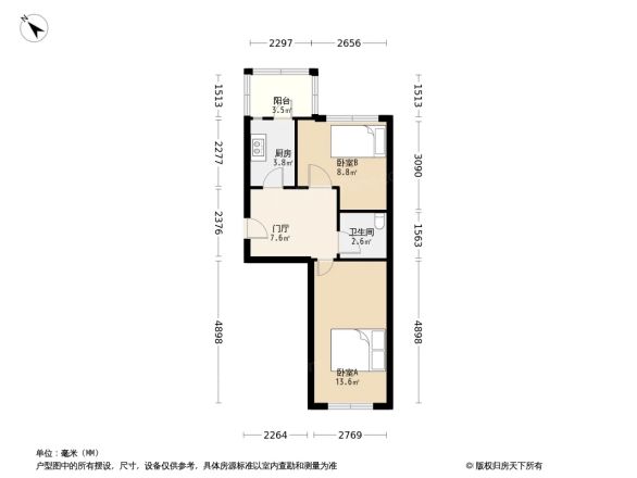 和兴七道街小区户型图