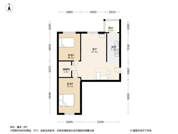 绿波东关一品户型图