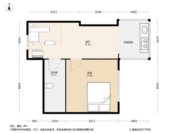 香茗小区户型图