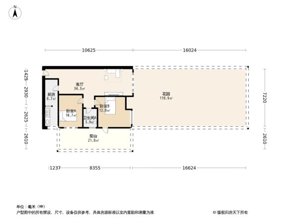 东城华府A区户型图