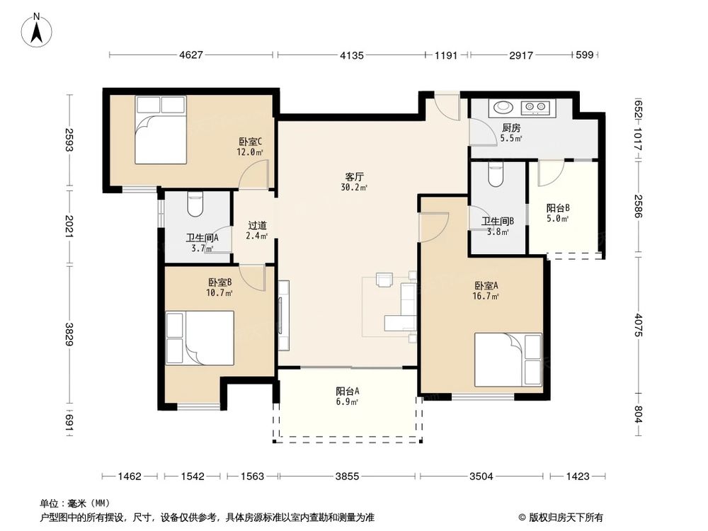 相似户型图