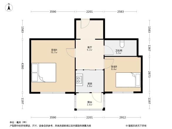 珠江小区户型图