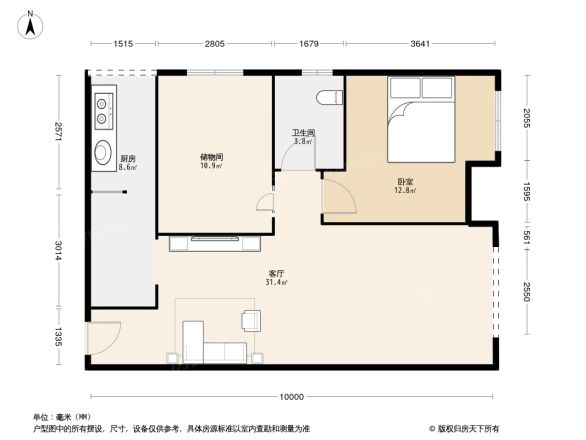 东城华府A区户型图