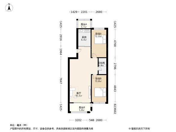 香山小区户型图