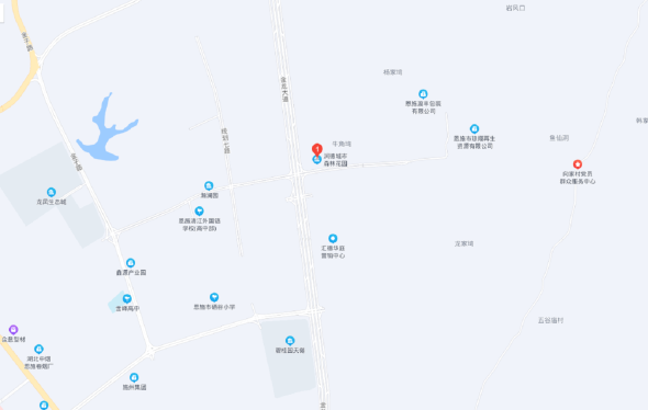 润德城市森林花园交通图