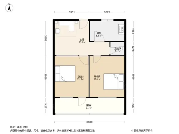 党校宿舍户型图
