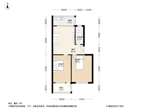 工业南路小鸭宿舍户型图
