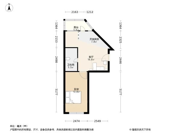 香山小区户型图