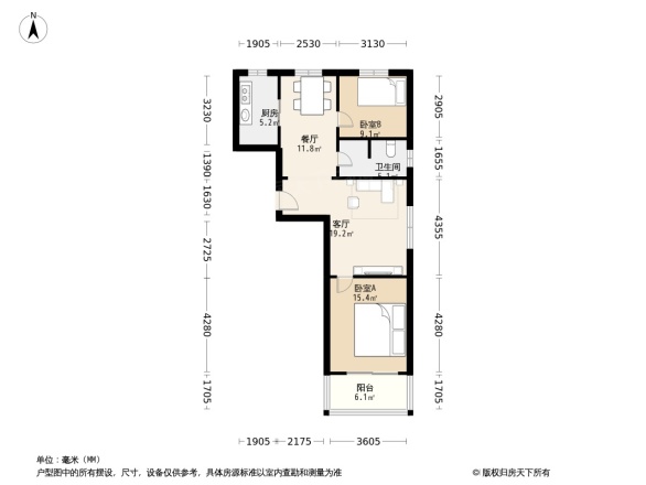 万通·盛世馨园户型图