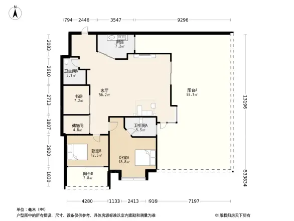 武夷花园户型图