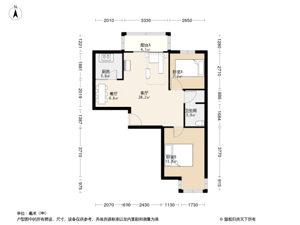 万通·盛世馨园户型图