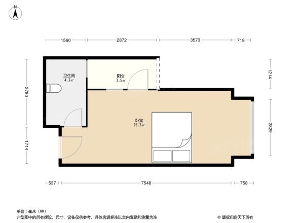 风临国际公馆户型图