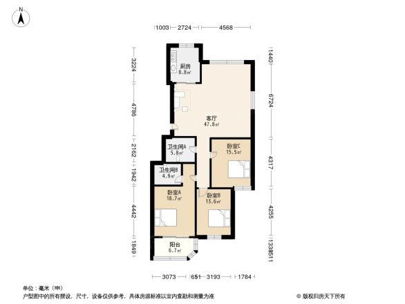明珠花园户型图