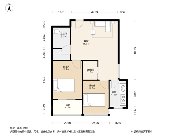 万通·盛世馨园户型图