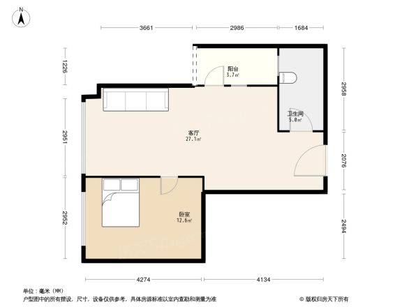 风临国际公馆户型图