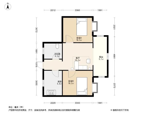 江苑小区户型图