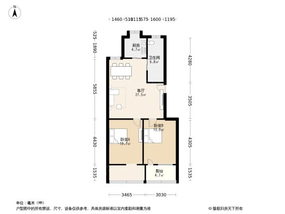 丁公路小区户型图