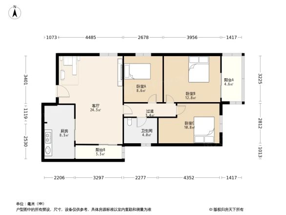 吉莲大厦户型图
