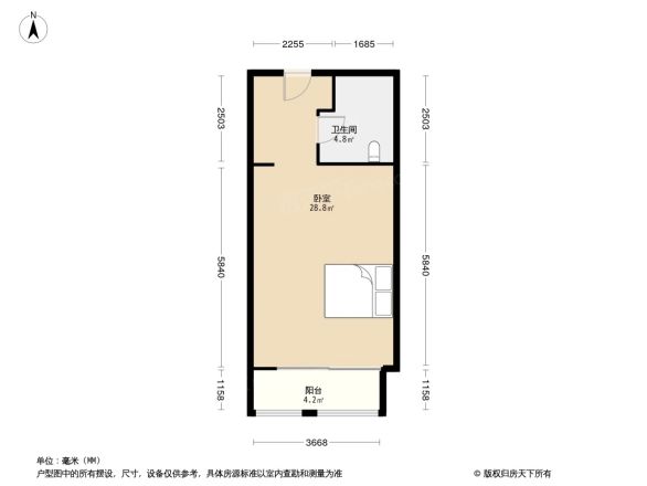 世茂APM商住楼户型图