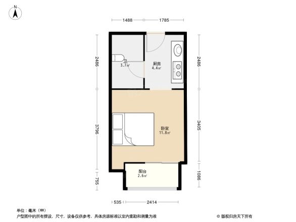 世茂APM商住楼户型图