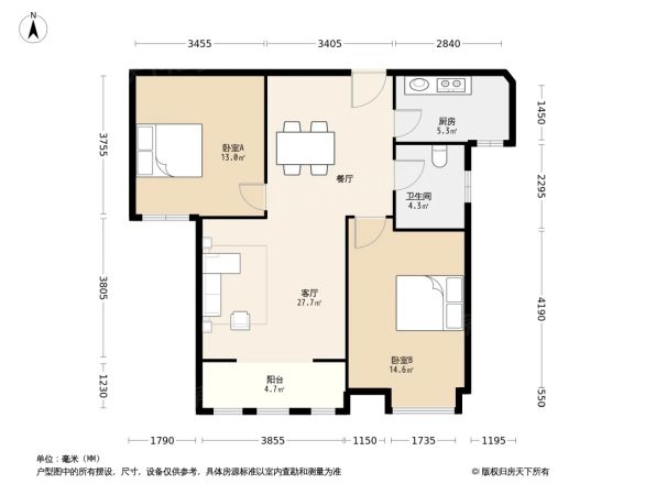 五洲华府户型图