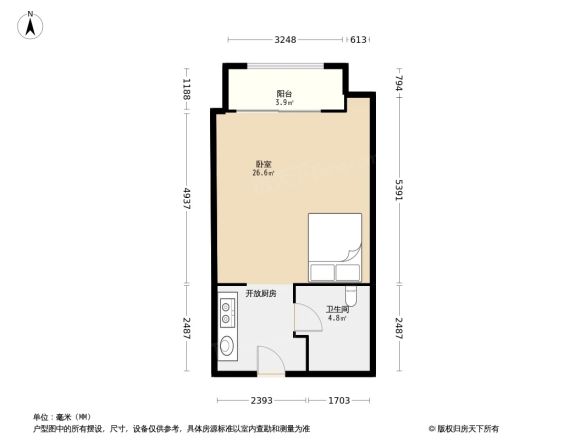 世茂APM商住楼户型图
