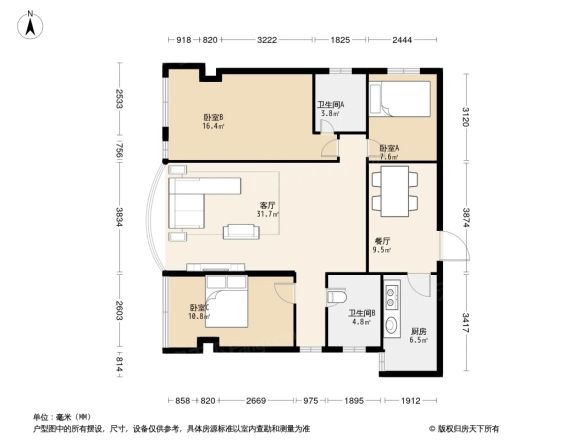 益珑大厦户型图