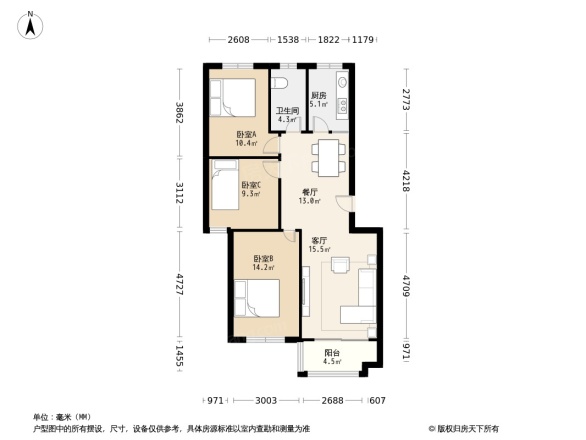 临沂宏宸欧缘户型图