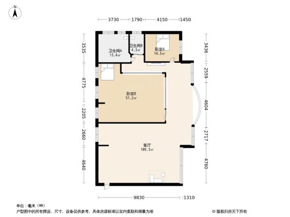 益珑大厦户型图