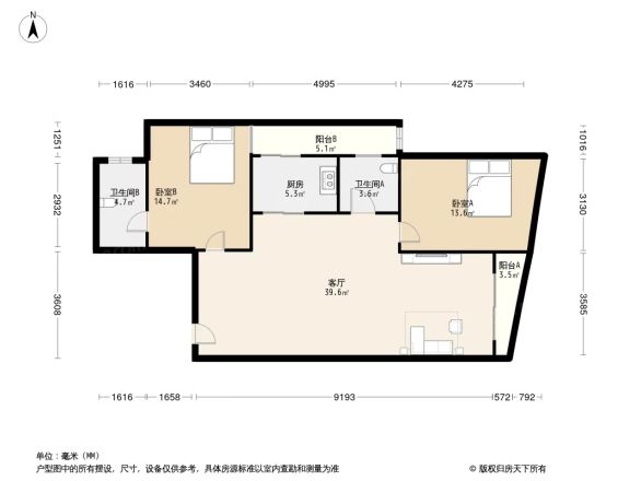 新力广厦户型图