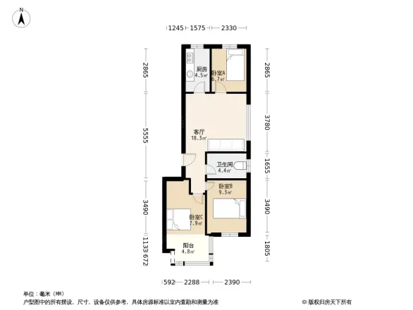 临沂宏宸欧缘户型图