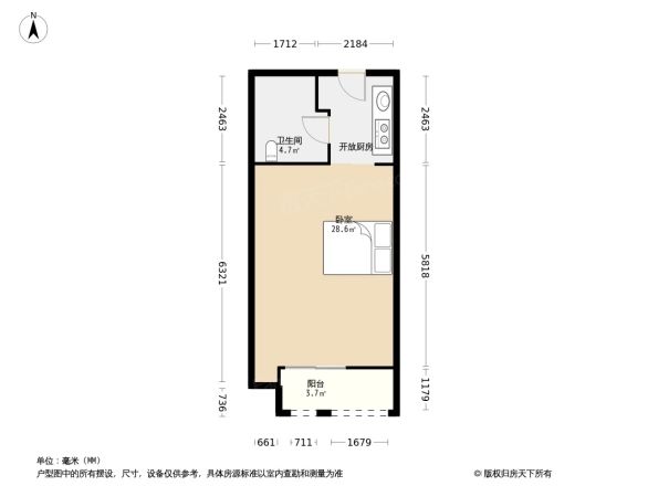 世茂APM商住楼户型图