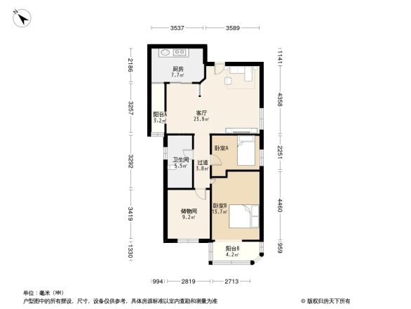 吉莲大厦户型图