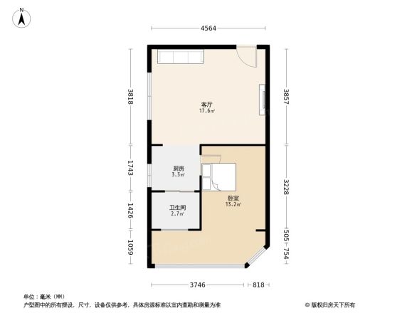 万科城市花园户型图