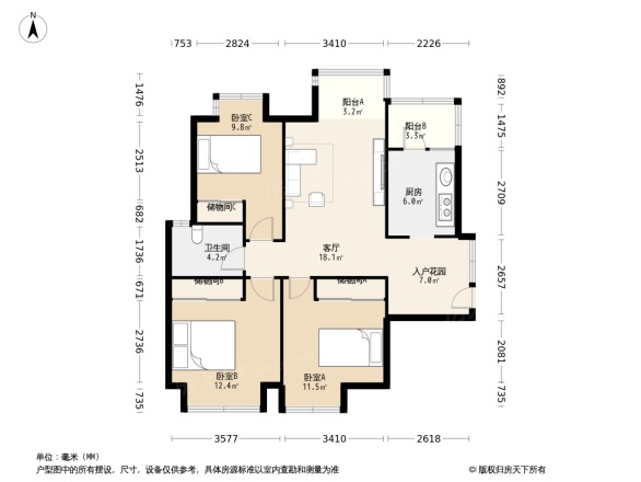 南城都汇汇馨园户型图