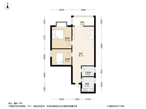 悦发·大厦户型图