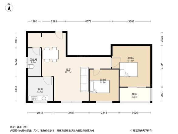 正易上塘春苑户型图