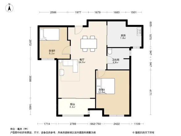 新城香悦半岛户型图