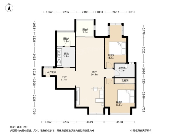 南城都汇汇馨园户型图