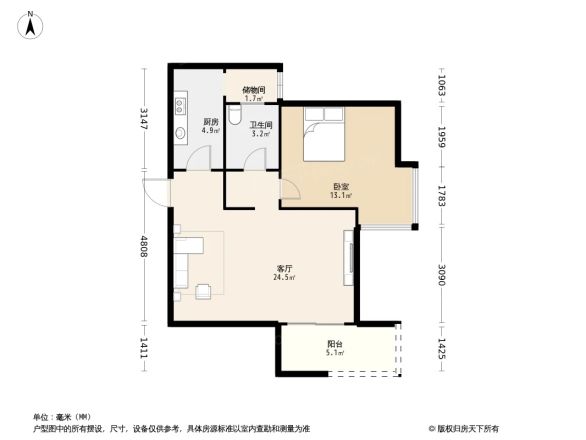 悦发·大厦户型图