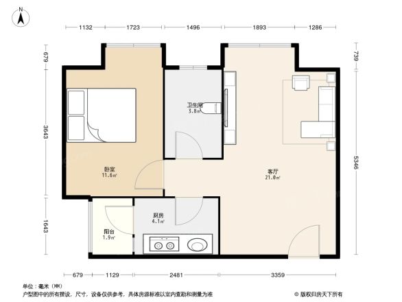 榜样户型图