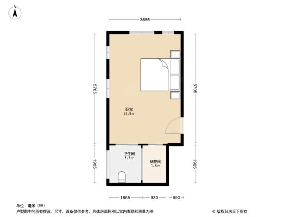 晶岳广场户型图